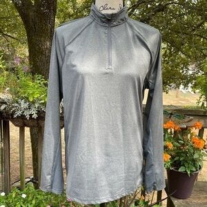 Reebok Speedwick quarter zip sports top - Gray - S